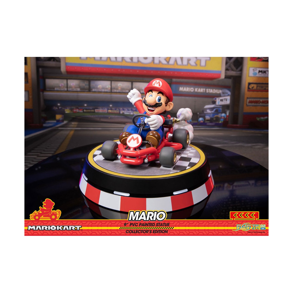 First 4 Figures - Mario Kart - MARIO Collector's Edition PVC Statue
