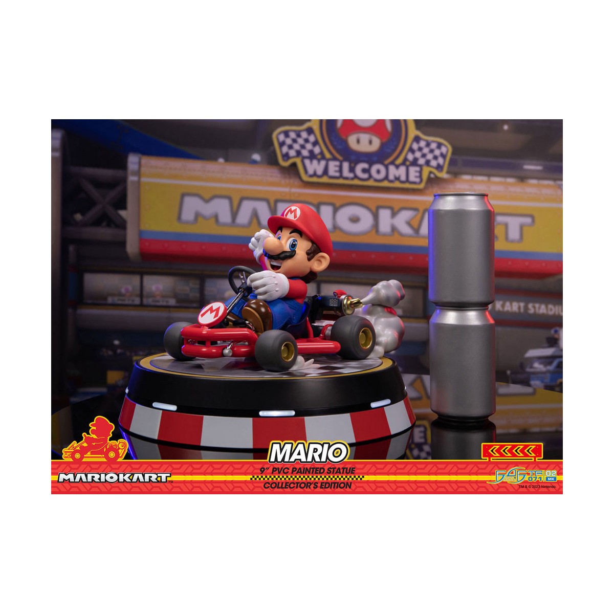 First 4 Figures - Mario Kart - MARIO Collector's Edition PVC Statue