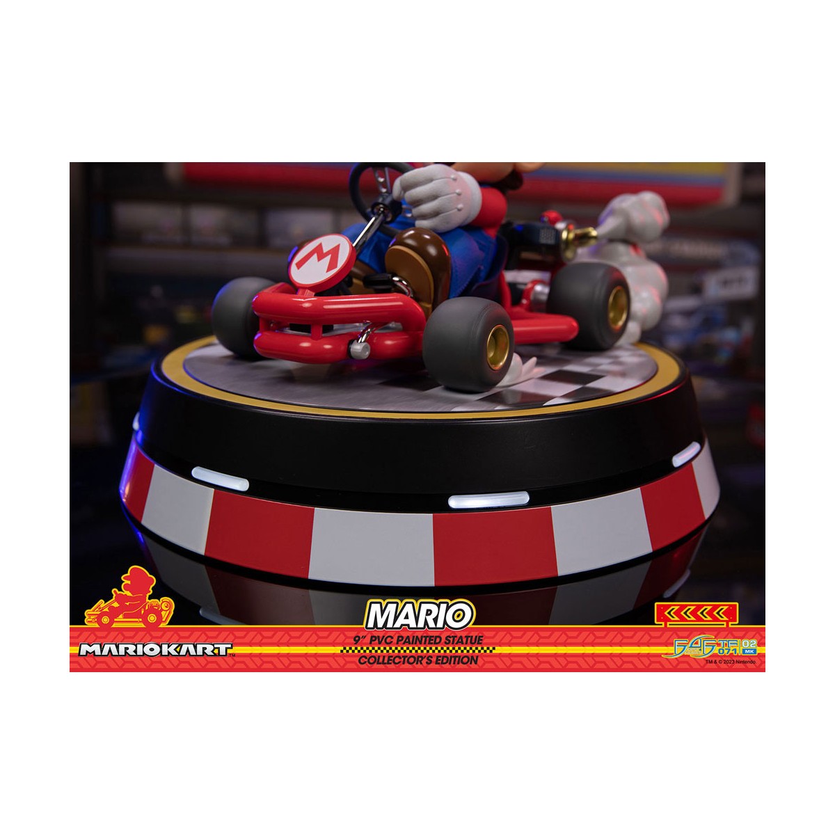 First 4 Figures - Mario Kart - MARIO Collector's Edition PVC Statue