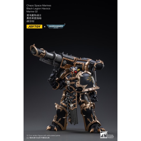 JoyToy Ultramarines - Black Legion - Havocs Marine 02 1/18 - Warhammer 40K