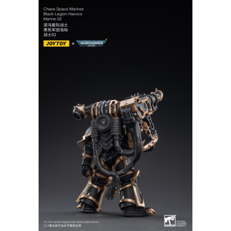 JoyToy Ultramarines - Black Legion - Havocs Marine 02 1/18 - Warhammer 40K
