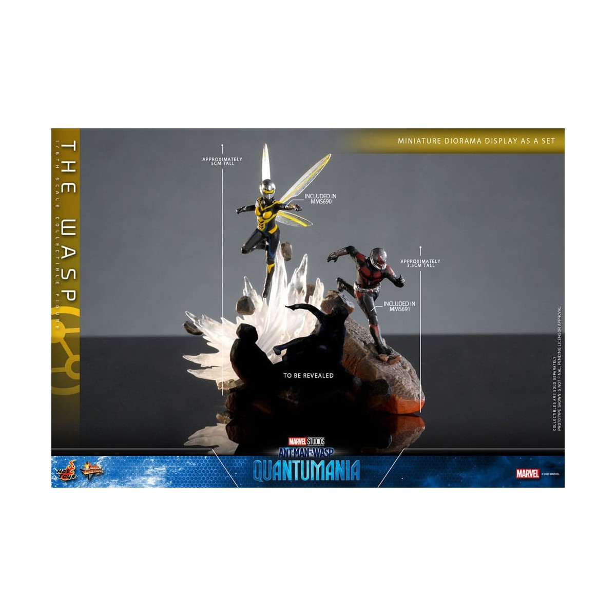 Hot Toys Movie Masterpiece 1/6 The Wasp - AntMan & The Wasp: Quantumania