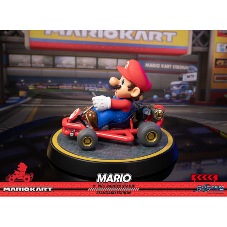 First 4 Figures - Mario Kart - MARIO Standard Edition PVC Statue