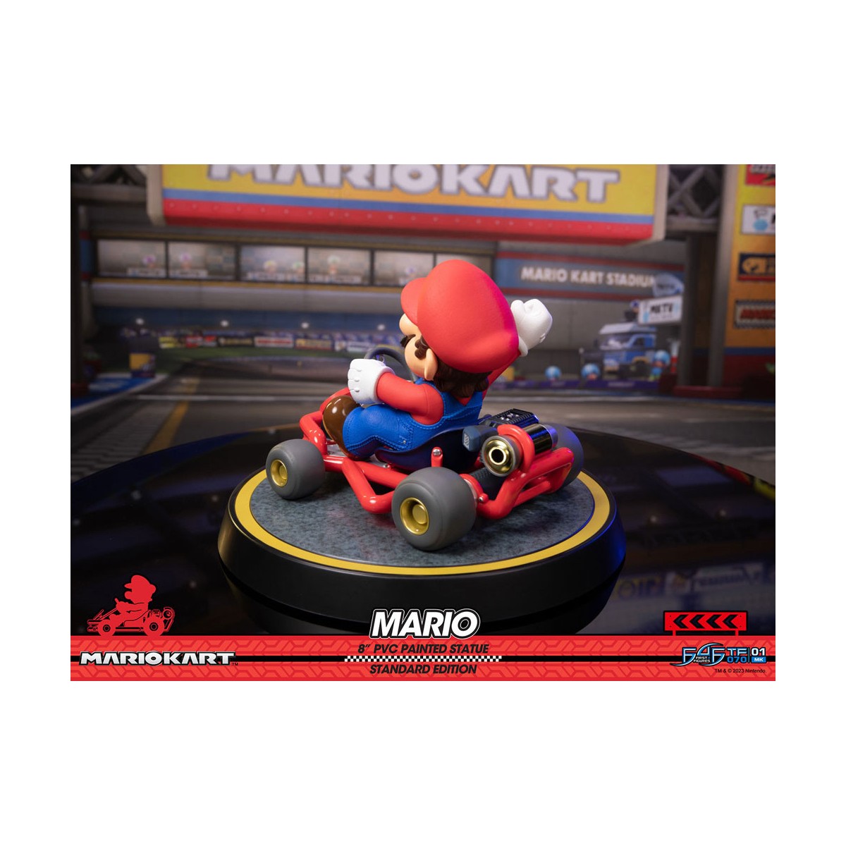 First 4 Figures - Mario Kart - MARIO Standard Edition PVC Statue