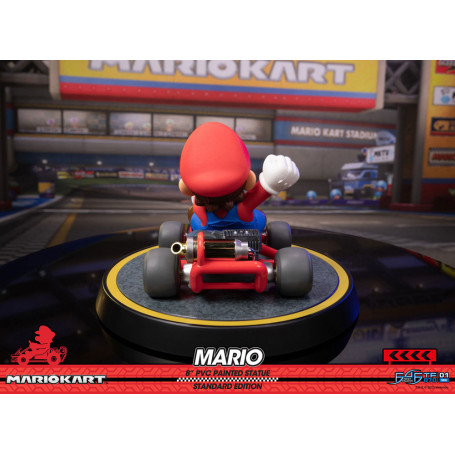 First 4 Figures - Mario Kart - MARIO Standard Edition PVC Statue