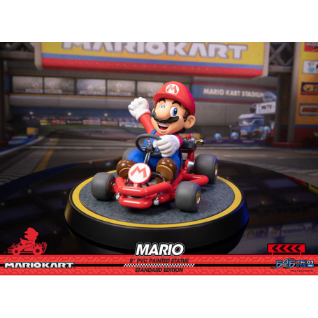 First 4 Figures - Mario Kart - MARIO Standard Edition PVC Statue