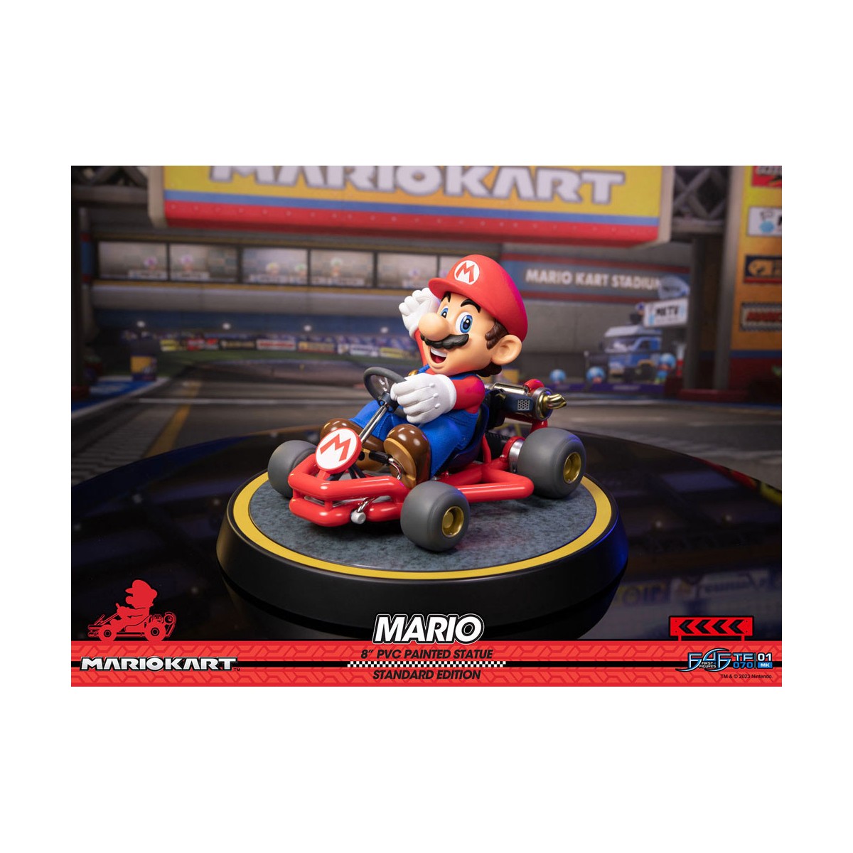 First 4 Figures - Mario Kart - MARIO Standard Edition PVC Statue