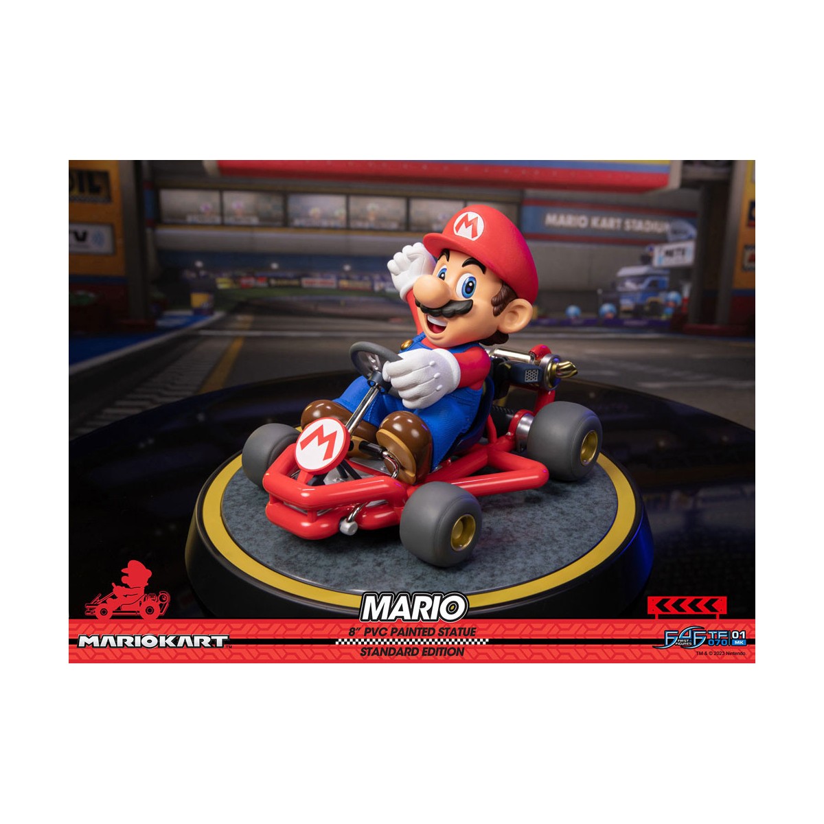 First 4 Figures - Mario Kart - MARIO Standard Edition PVC Statue
