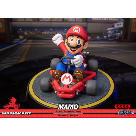 First 4 Figures - Mario Kart - MARIO Standard Edition PVC Statue