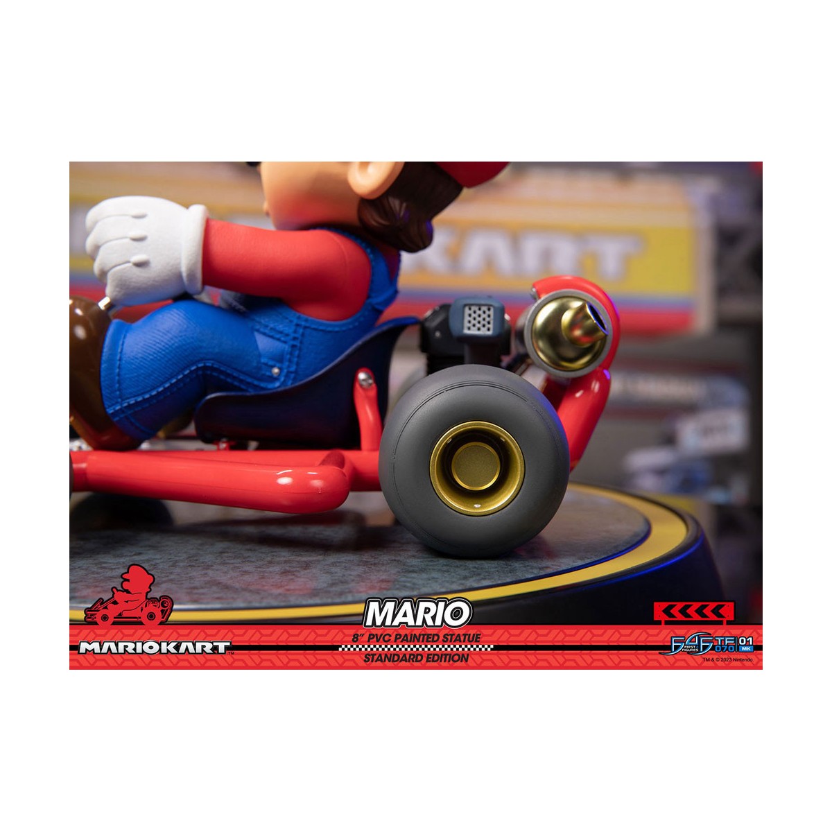 First 4 Figures - Mario Kart - MARIO Standard Edition PVC Statue