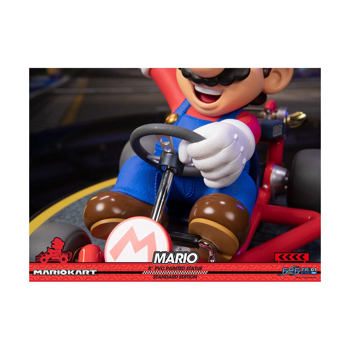 First 4 Figures - Mario Kart - MARIO Standard Edition PVC Statue