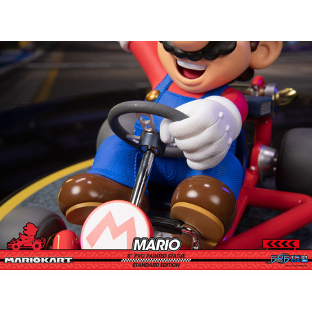 First 4 Figures - Mario Kart - MARIO Standard Edition PVC Statue