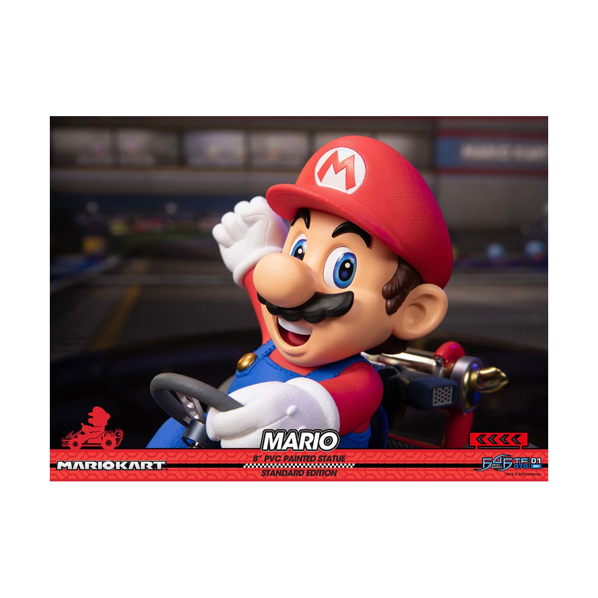 First 4 Figures - Mario Kart - MARIO Standard Edition PVC Statue