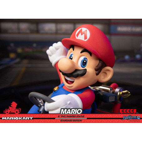 First 4 Figures - Mario Kart - MARIO Standard Edition PVC Statue