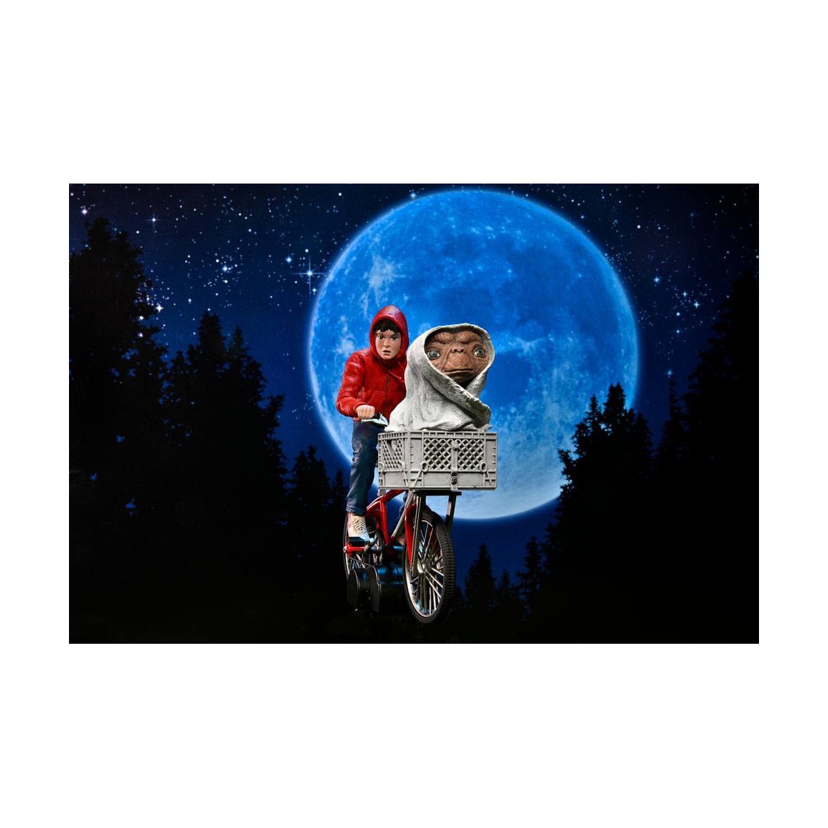 Neca - E.T. The Extra Terrestrial- Elliott & E.T. on Bicycle