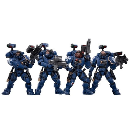 JoyToy - Ultramarines - 4er Pack Ultramarines Incursors Figuren 1/18 - Warhammer 40K