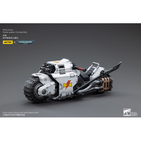 JoyToy Space Marines - White Scars - Raider-Pattern Combat Bike 1/18 - Warhammer 40K