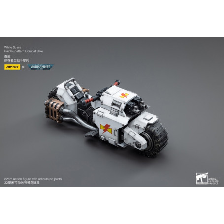 JoyToy Space Marines - White Scars - Raider-Pattern Combat Bike 1/18 - Warhammer 40K