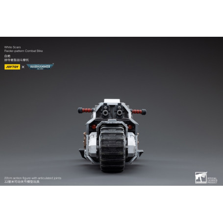 JoyToy Space Marines - White Scars - Raider-Pattern Combat Bike 1/18 - Warhammer 40K