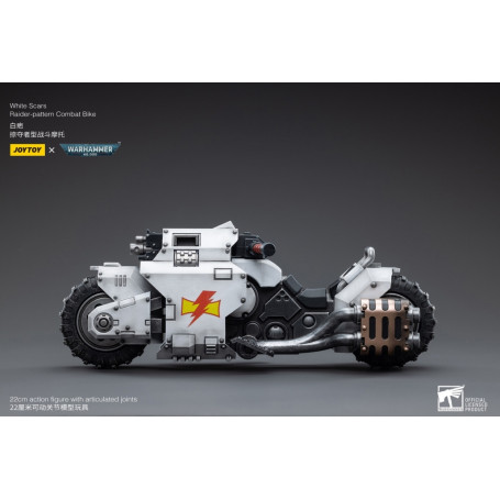 JoyToy Space Marines - White Scars - Raider-Pattern Combat Bike 1/18 - Warhammer 40K