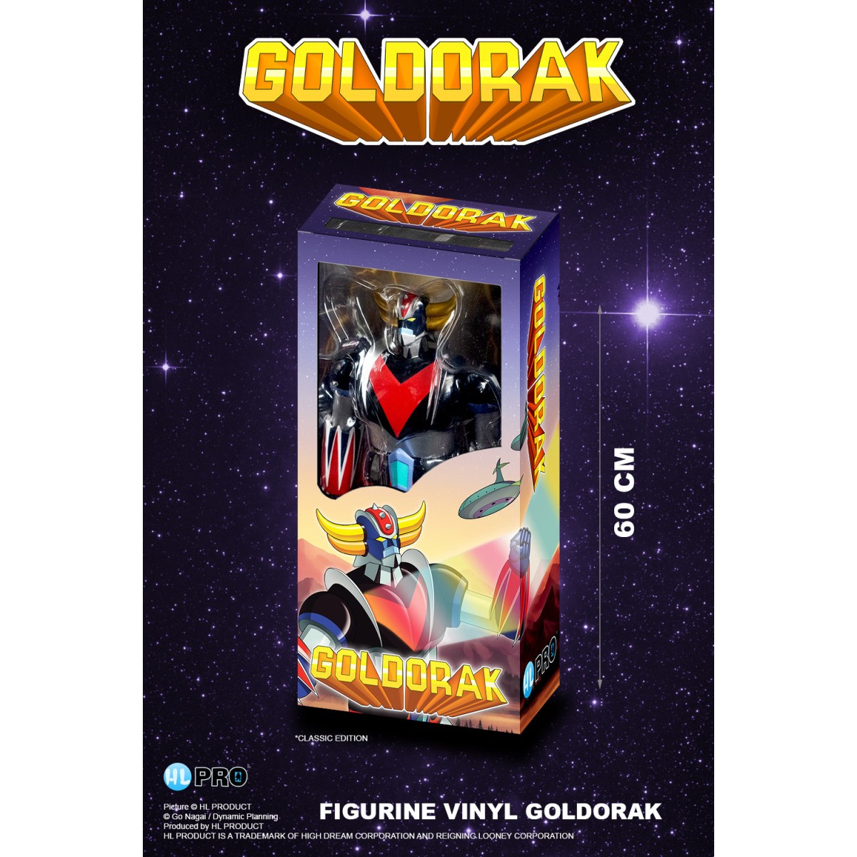 HL Pro - Goldorak Classic 60cm (Deutsches Logo)