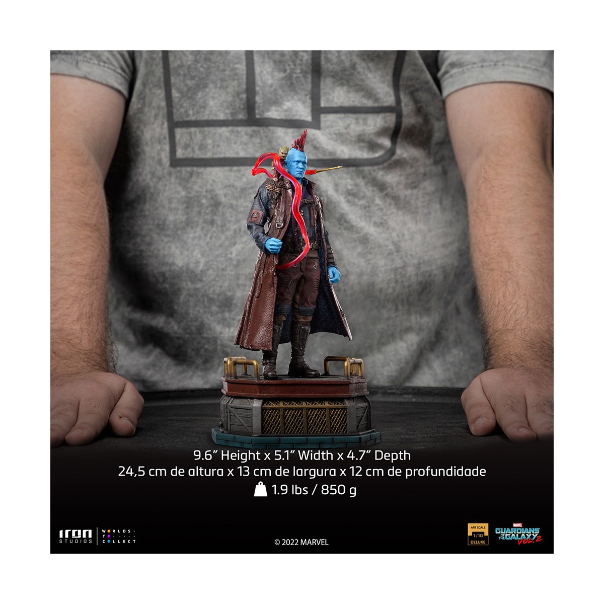 Iron Studios Marvel Comics - Guardians of the Galaxy 2 - Yondu & Groot X 1/10 CCXP 2022 Exclusive