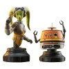 Gentle Giant - Hera & Chopper - 2er-Pack 1/6 Star Wars: Rebels Büsten