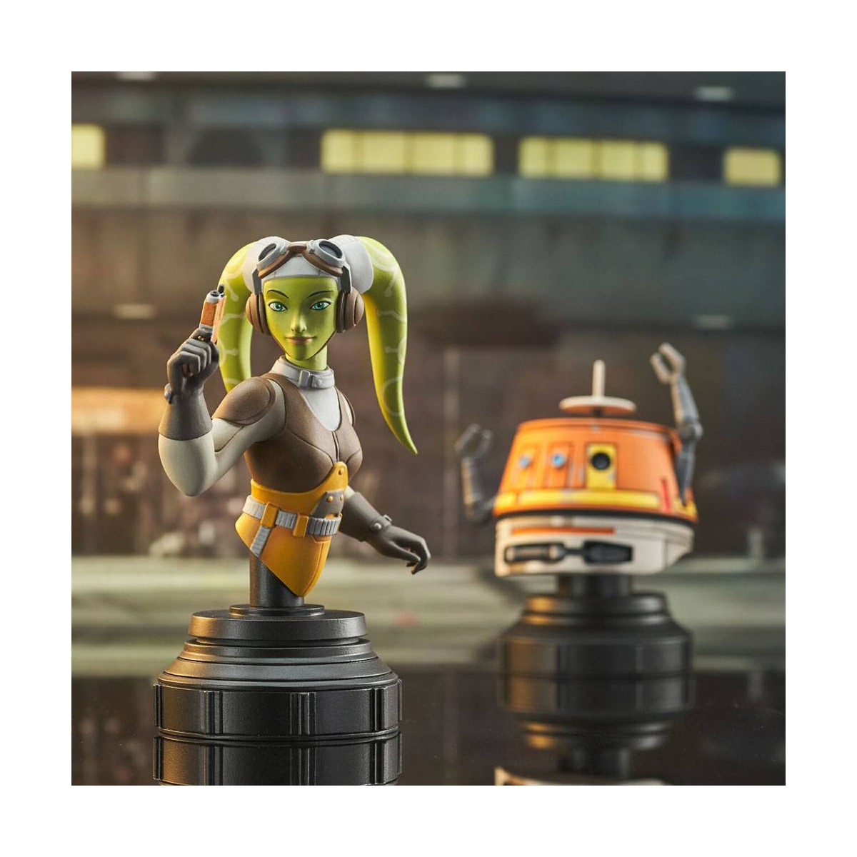 Gentle Giant - Hera & Chopper - 2er-Pack 1/6 Star Wars: Rebels Büsten