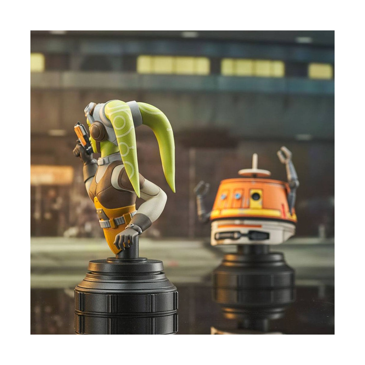Gentle Giant - Hera & Chopper - 2er-Pack 1/6 Star Wars: Rebels Büsten