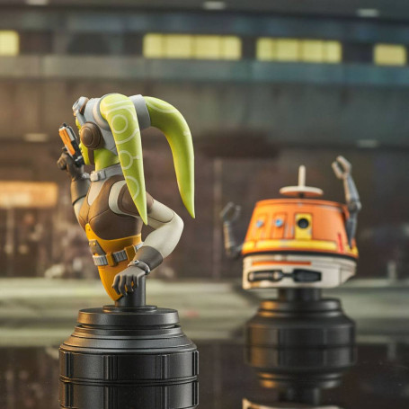Gentle Giant - Hera & Chopper - 2er-Pack 1/6 Star Wars: Rebels Büsten