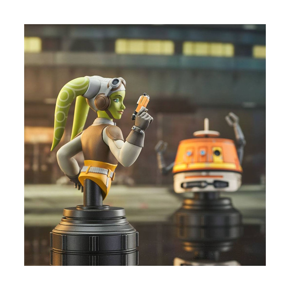 Gentle Giant - Hera & Chopper - 2er-Pack 1/6 Star Wars: Rebels Büsten