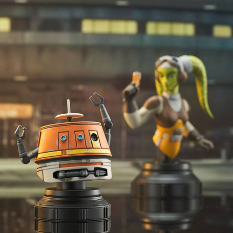 Gentle Giant - Hera & Chopper - 2er-Pack 1/6 Star Wars: Rebels Büsten