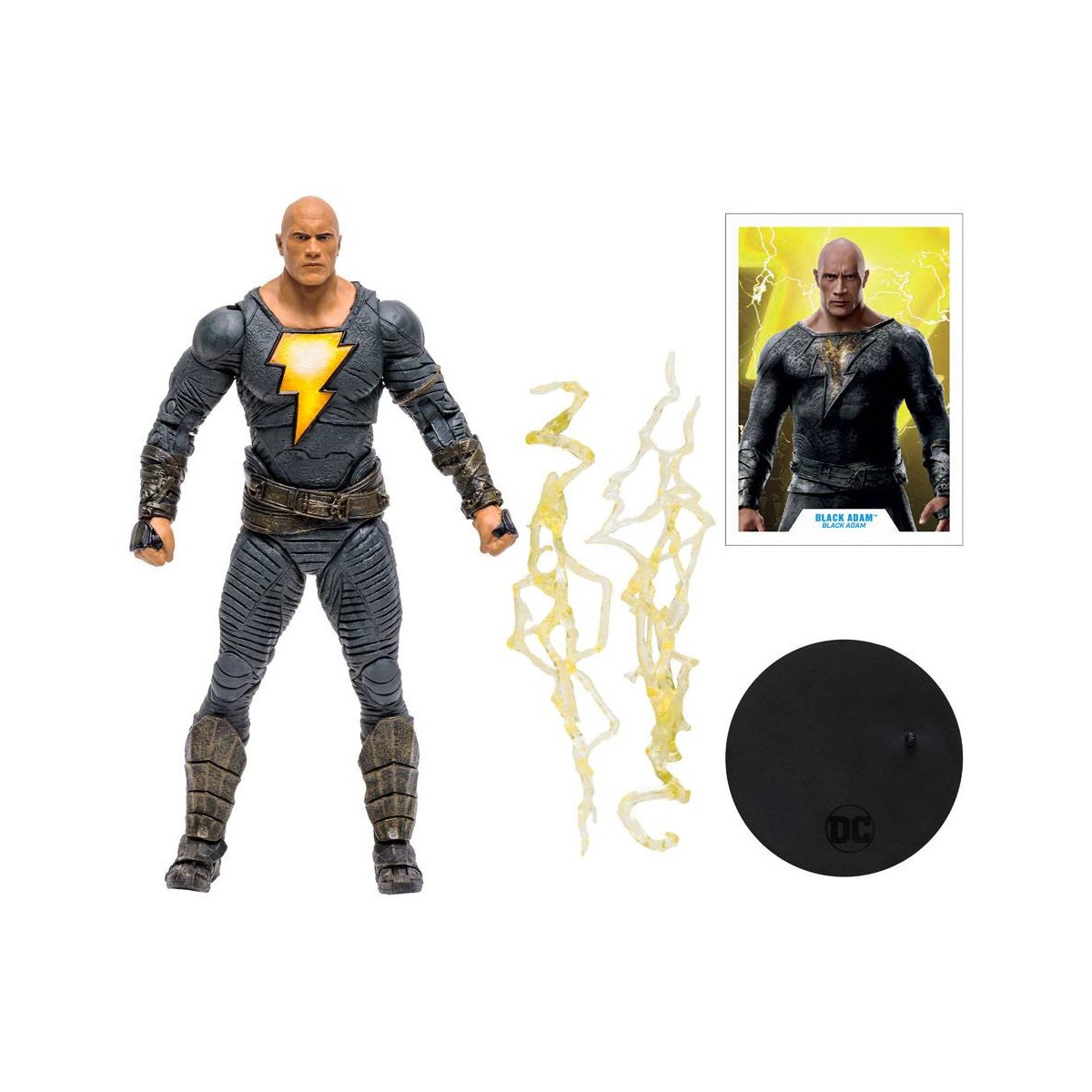 Mc Farlane DC Comics - Figurine Black Adam - Black Adam Movie