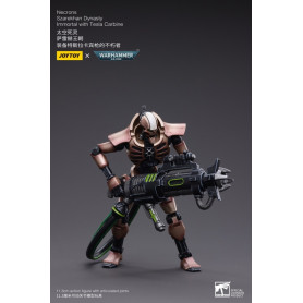 JoyToy Necrons - Pack 2 Figuren Necrons Szarekhan Dynasty Immortal with Tesla Carbine 1/18 - Warhammer 40K