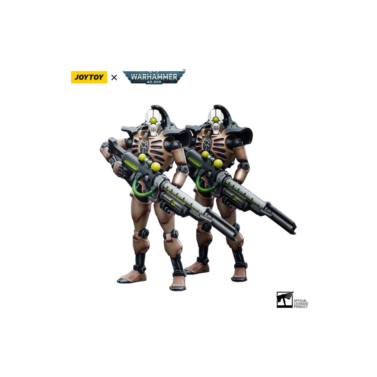 JoyToy Necrons - Pack 2 Figuren Necrons Szarekhan Dynasty Deathmark 1/18 - Warhammer 40K