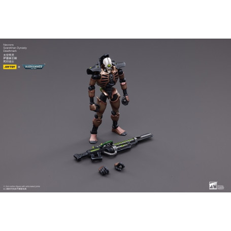 JoyToy Necrons - Pack 2 Figuren Necrons Szarekhan Dynasty Deathmark 1/18 - Warhammer 40K