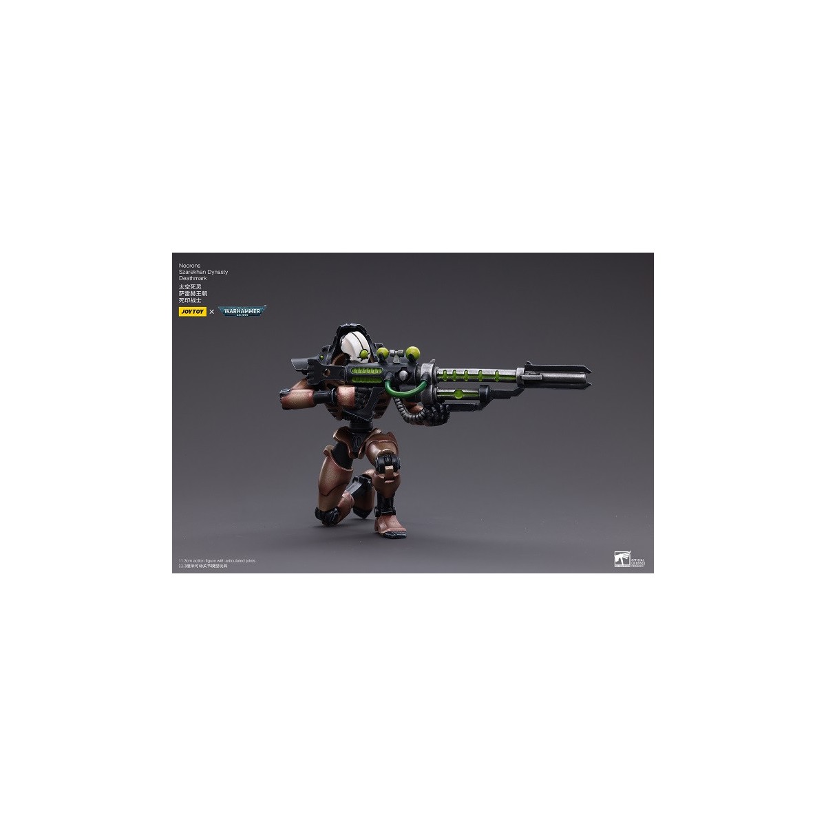 JoyToy Necrons - Pack 2 Figuren Necrons Szarekhan Dynasty Deathmark 1/18 - Warhammer 40K
