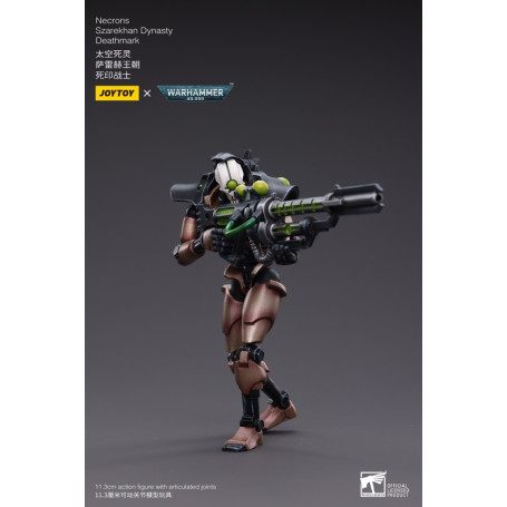 JoyToy Necrons - Pack 2 Figuren Necrons Szarekhan Dynasty Deathmark 1/18 - Warhammer 40K