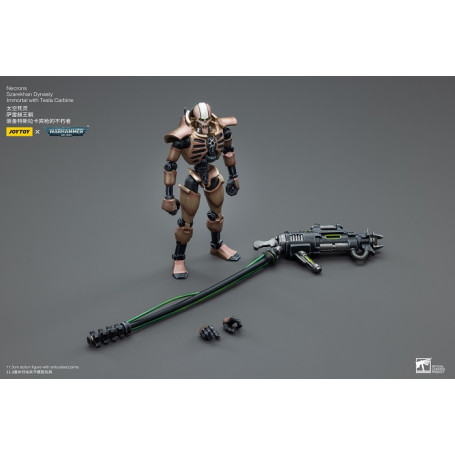 JoyToy Necrons - Pack 2 Figuren Necrons Szarekhan Dynasty Deathmark 1/18 - Warhammer 40K