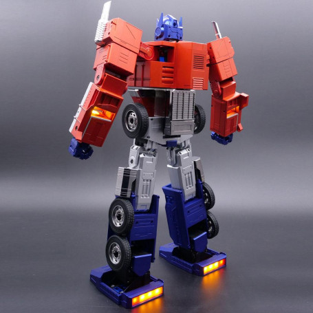 Robosen - Transformers Optimus Prime - Interaktiver selbstverwandelnder Roboter - Englische Version