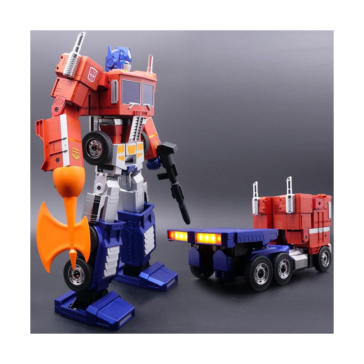 Robosen - Transformers Optimus Prime - Interaktiver selbstverwandelnder Roboter - Englische Version