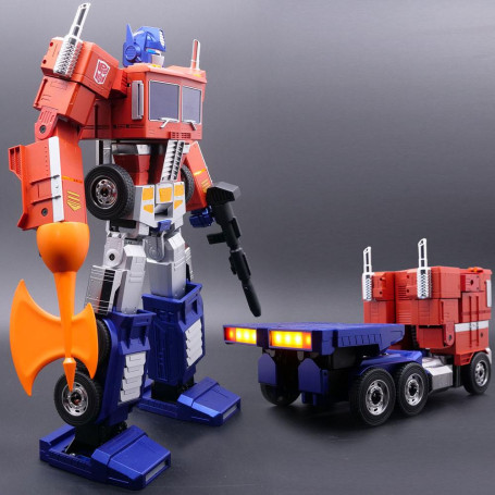 Robosen - Transformers Optimus Prime - Interaktiver selbstverwandelnder Roboter - Englische Version