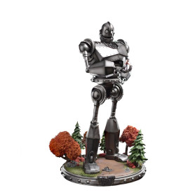 Iron Studios - Demi Art Scale 1/20 - Der eiserne Riese Statuette Iron Giant & Hogarth Hughes