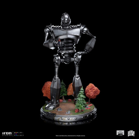 Iron Studios - Demi Art Scale 1/20 - Der eiserne Riese Statuette Iron Giant & Hogarth Hughes