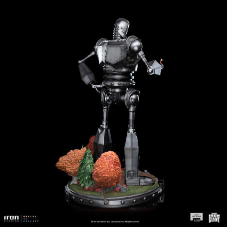 Iron Studios - Demi Art Scale 1/20 - Der eiserne Riese Statuette Iron Giant & Hogarth Hughes