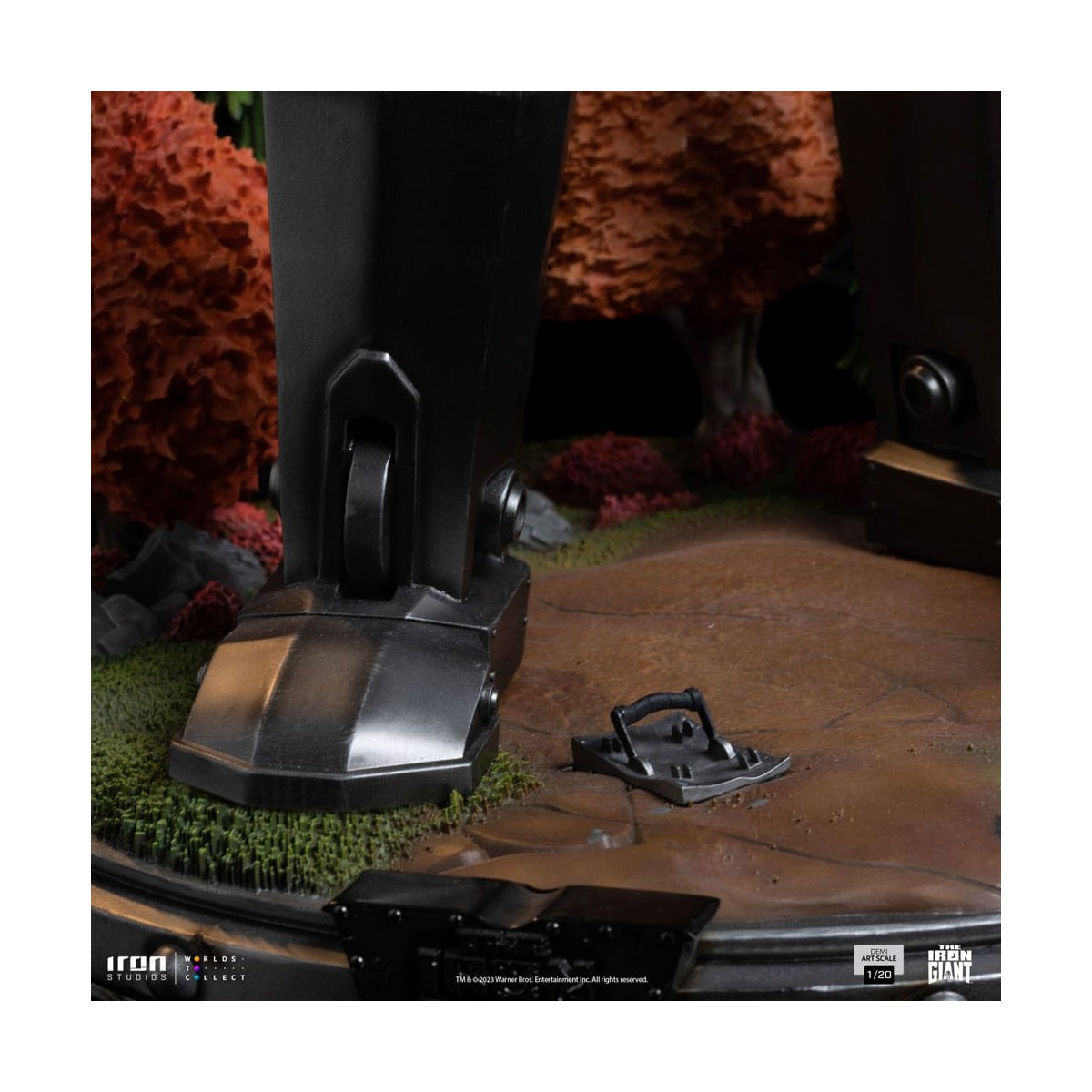 Iron Studios - Demi Art Scale 1/20 - Der eiserne Riese Statuette Iron Giant & Hogarth Hughes