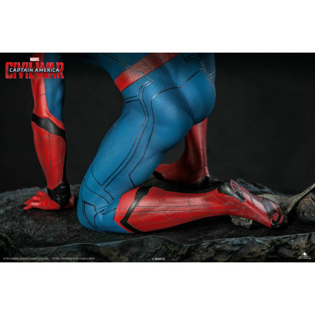 Queen Studios - Spider-Man 1/4 Statue Regular Edition - Captain America: Civil War