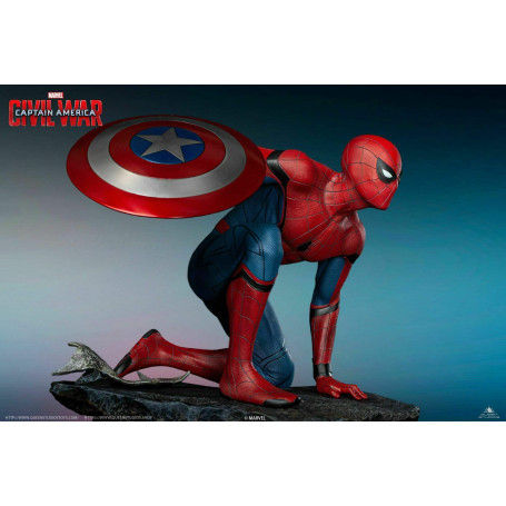 Queen Studios - Spider-Man 1/4 Statue Regular Edition - Captain America: Civil War