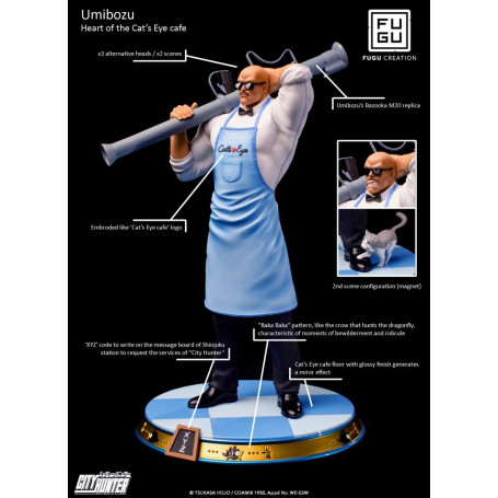 Fugu Creation - Umibozu Statue 1/6 - City Hunter - Mammut Nicky Larson