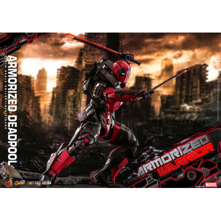 Hot Toys Marvel Armorized Warrior - Armorized Deadpool 1/6 